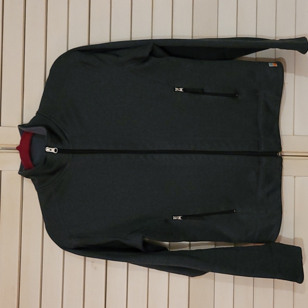Lucy zip front coat